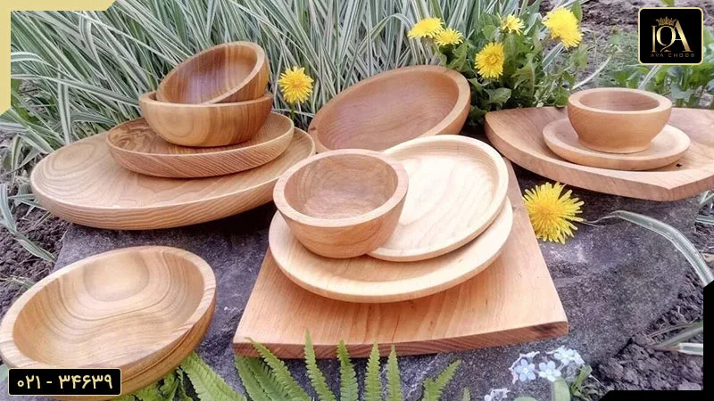 رنگ ظروف چوبی چه ویژگی هایی دارد