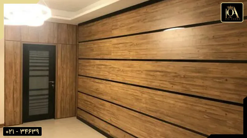 الوار چوبی زیبا